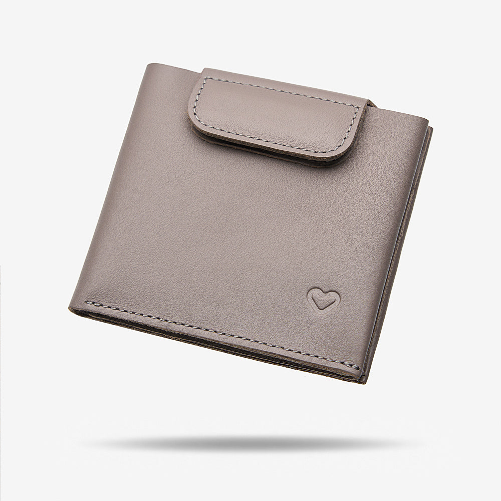 Compact wallet for banknotes, cards and coins KID