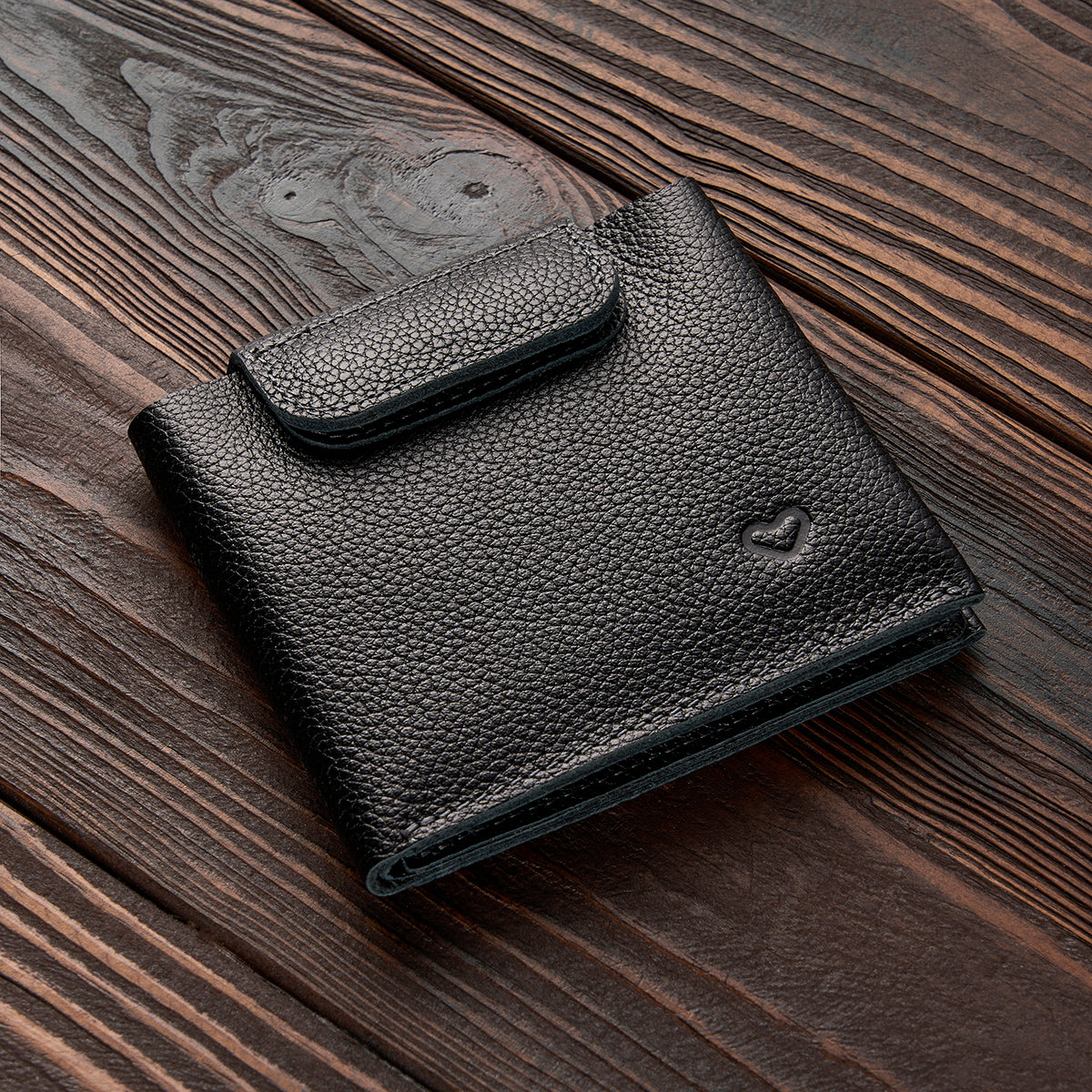Compact wallet for banknotes, cards and coins KID