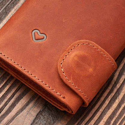 Small wallet for banknotes, cards and coins BABY