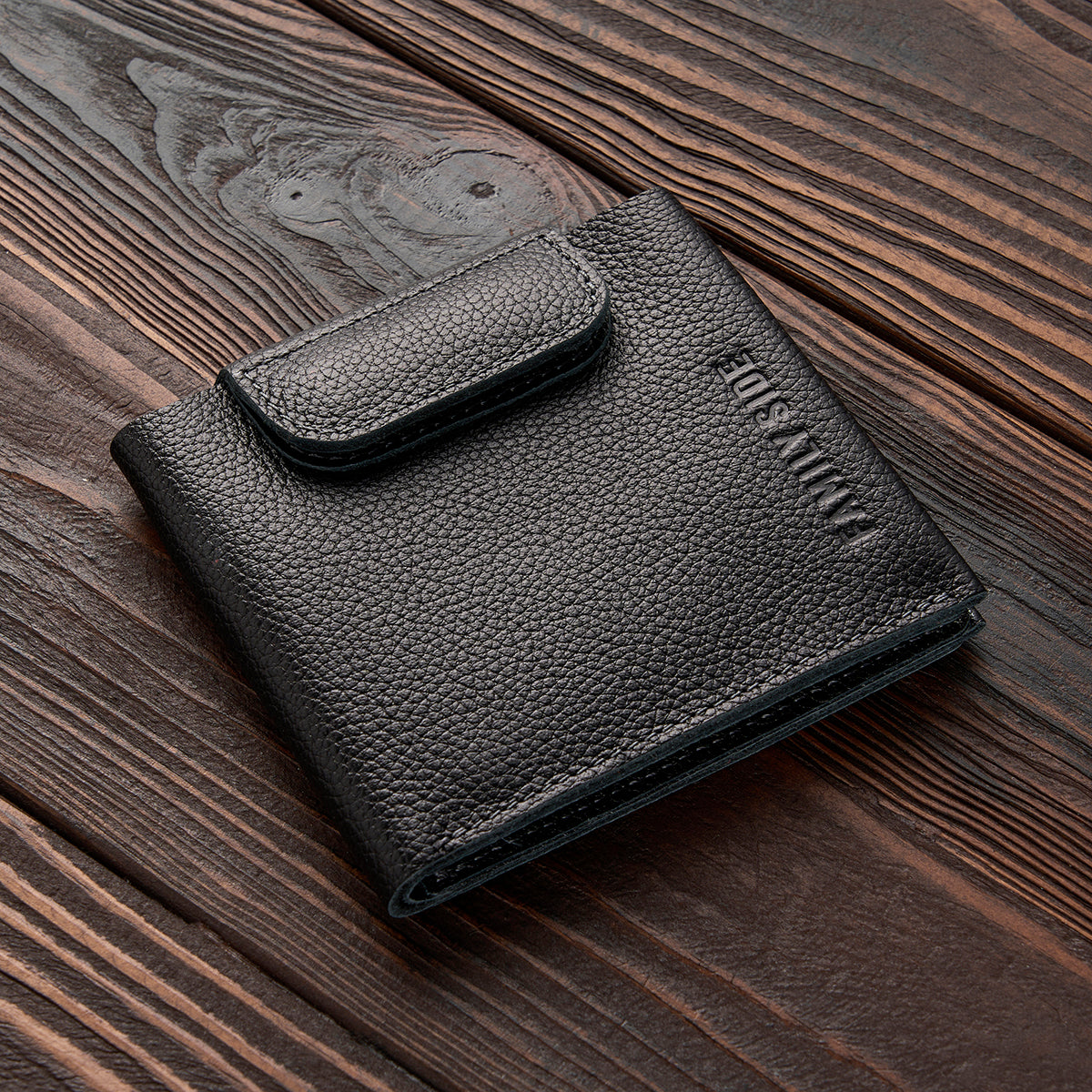 Compact wallet for banknotes, cards and coins KID
