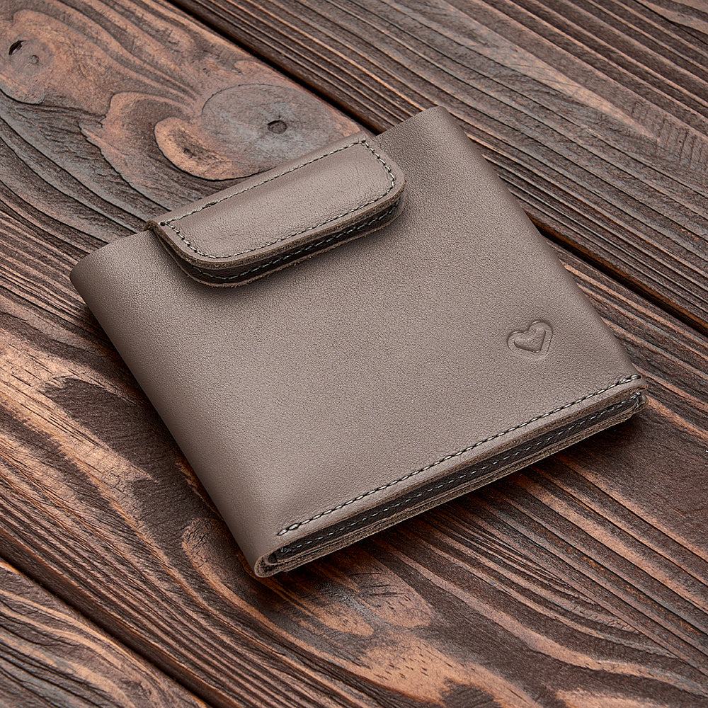 Compact wallet for banknotes, cards and coins KID