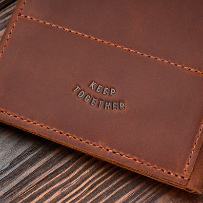 Compact wallet for banknotes, cards and coins KID